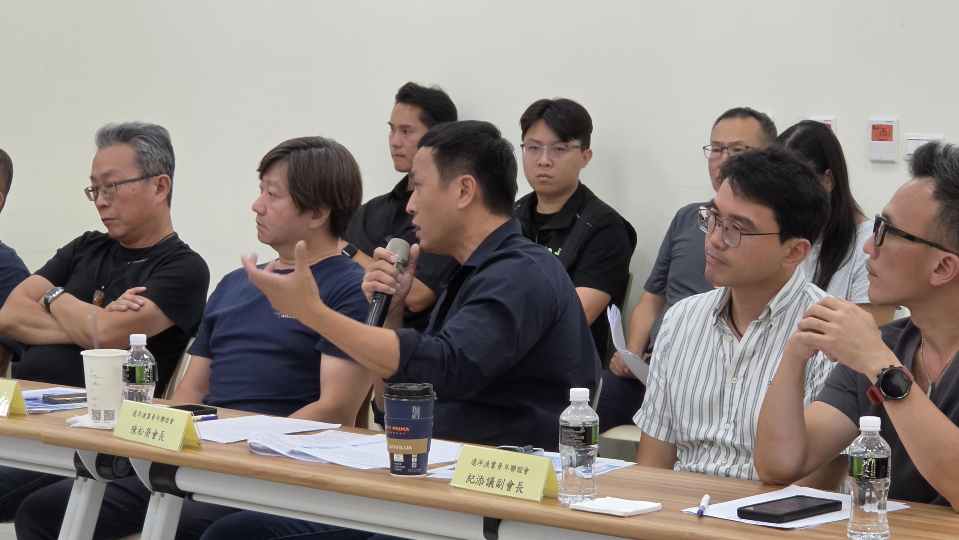 圖8 _遠洋漁青聯誼會陳松榮副會長